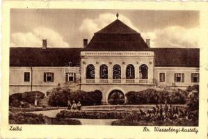 Zsibó, Jibou; Br. Wesselényi kastély / castle (EK)