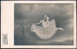 cca 1930 "Volt egy tánc", 4 db táncfotó, egy részük jelzett, 14×9 cm