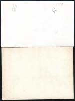 cca 1920-1980 Régi idők focija, 19 db futballélettel kapcsolatos fotó, többek között a rákoscsabai c...