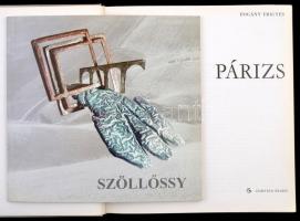 Vegyes könyvtétel, 2 db: 
Pogány Frigyes: Párizs. Bp., 1970, Corvina. Negyedik kiadás. Kiadói egész...