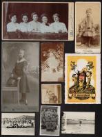 cca 1870-1950 A Fabricius család családtörténeti dokumentumai. Családfa, eredeti fényképek, családi okmányok,
