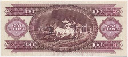 1995. 100Ft nyomdai festékfoltokkal T:I