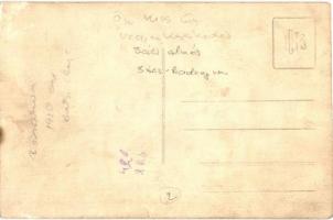 1920 Bácsalmás, Özv. Kiss Gy. vegyeskereskedése. photo (Rb)