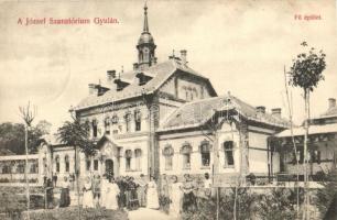 Gyula, József Szanatórium fő épülete