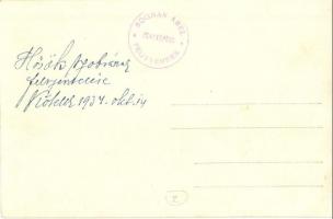 1934 Kőtelek, Hősök szobrának felszentelése, Bognár Ábel photo