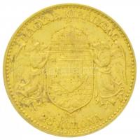 1902KB 20K Au "Ferenc József" (6,77g/0.900) T:2 kis fo.
Hungary 1902KB 20 Korona Au "...