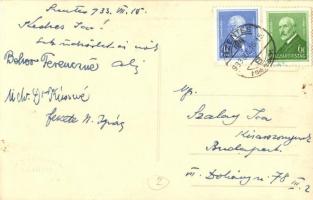 1933 Szentes, uszoda, strand. Fridrich photo