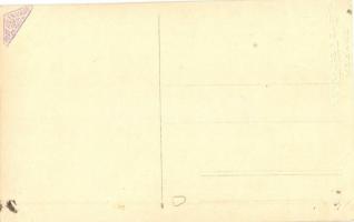 1929 Brassó, Kronstadt, Brasov; Zeppelin a város felett / Zeppelin above the town, Adler Oscar photo