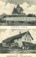 Homoród, Vártemplom, Malom és villanytelep / Castelul bisericesc, Moara / castle church, mill