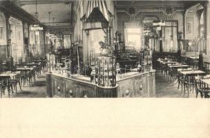 Lugos, Lugoj; Salamon Zsigmond Otthon kávéháza, belső / café interior