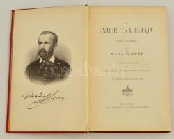 Madách Imre: Az ember tragédiája.  A költő arcképével és Zichy Mihály rézfénynyomatú képével. Bp.,19...