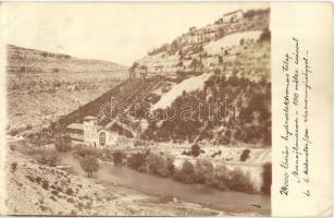 1915 Manojlovac (Miljacka, Sibenik-Knin); Vízerőmű, 24 ezer lóerős hydroelektromos telep / Hydroelectric Power Plant, photo (EK)