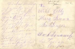 1915 Frauenberg bei Admont, Schnellzugs Entgleisung / Fast train derailment, railway accident, train...