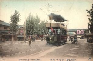 Osaka, Electric car (tram) of the Harbor