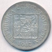 Csehszlovákia 1932. 10K Ag T:2- 
Czechoslovakia 1932. 10 Korun Ag C:VF