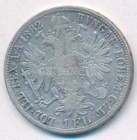 Ausztria 1882. 1Fl Ag "Ferenc József" T:2- 
Austria 1882. 1 Florin Ag "Franz Joseph&...
