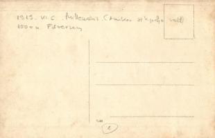 1919 Budapesti Millenáris síkpálya, 1000 m kerékpáros főverseny versenyzőkkel / Hungarian bicycle ra...