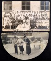 cca 1880-1940 Sok fotó, fotólap és néhány okmány