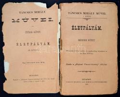Táncsics Mihály: Életpálya avagy emlék-iratok. 1-4. köt. Pest, 1878-1885, Heckenast (Táncsics Mihály...
