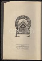 1924 A megfagyott muzsikus. A Királyi József Műegyetem építész hallgatóinak évkönyve. XIV. évf. Bp.,...