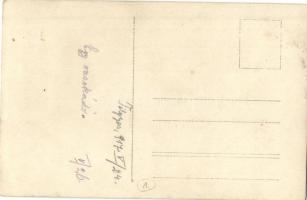 1917 Gyergyótölgyes, Tölgyes, Tulghes; egy vasokádó, ágyú / WWI K.u.K. military, cannon, photo