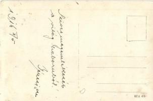 1916 Géppuska állás a lövészárokban / WWI K.u.K. Military, soldiers with machine gun in the trench, ...