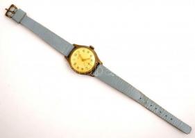 Osko női karóra bőr szíjjal. Működő állapotban