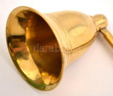 Rézszínű gyertyakoppintó, h: 38 cm