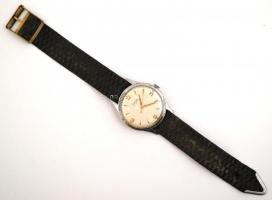 Doxa antimagnetic mechanikus karóra szép számlappal, működő állapotban, régi szíjjal