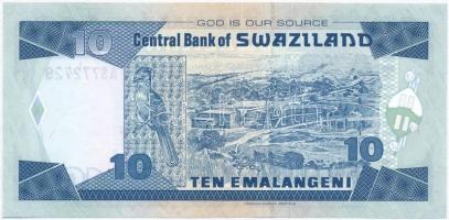 Szváziföld 2001. 10E T:I 
Swaziland 2001. 10 Emalangeni C:UNC