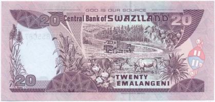 Szváziföld 2004. 20E T:I 
Swaziland 2004. 20 Emalangeni C:UNC