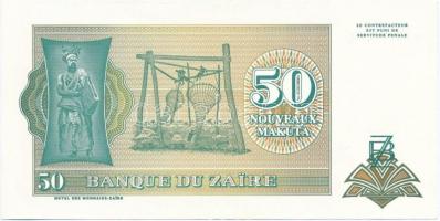 Zaire 1993. 50Z T:I 
Zaire 1993. 50 Zaires C:UNC 
Krause 57