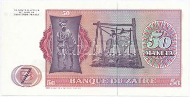 Zaire 1980. 50m T:I 
Zaire 1980. 50 Makuta C:UNC 
Krause 17