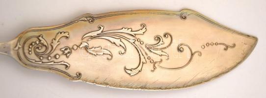 Berndorf alpakka halkés, jelzett, h: 30,5 cm