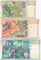 Szlovákia 2001. 20K + 2002. 200K + 2004. 100K T:III
Slovakia 2001. 20 Korun + 2002. 200 Korun + 200...