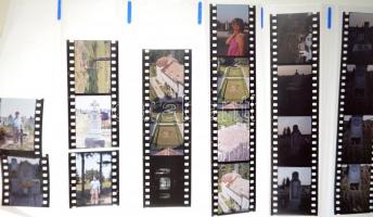 Cipősdoboznyi nyomtatvány, okmány és fotónegatív tétel