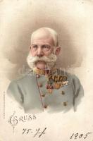 Franz Joseph. W. Hagelbergs litho (pinhole)