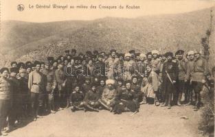 Le General Wrangel au milieu des Cosaques du Kouban / General Wrangel in the midst of the Cossacks of Kouba, Algeria