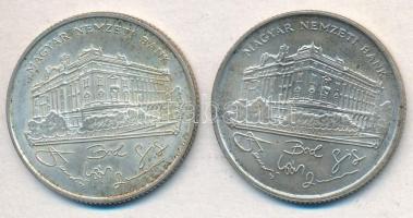 1993. 200Ft Ag "MNB" (2x) T:2