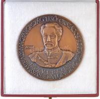 1992. "Gervay Mihály Magyarország Első Országos Postafőigazgatója / Magyar Bélyeggyűjtők Országos Szövetsége" Br emlékérem eredeti dísztokban. Szign.: ÁGHF. (100mm) T:1-