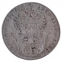 1791B 10kr Ag "II. Lipót" (3,74g) T:2-
Hungary 1791B 10 Kreuzer Ag "Leopold II"...