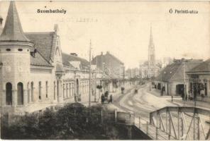 Szombathely, Óperinti utca, híd, templom (EK)