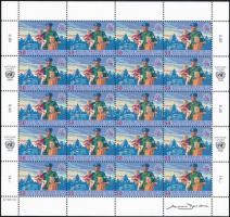 Békefenntartás ívszéli sor + kisívsor Peacekeeping margin set + mini sheet set