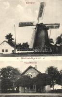 Gyála, Dala; Szélmalom, Vasútállomás / windmill, railway station (ázott / wet damage)