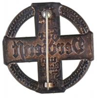 NSZK DN "Lövészegylet jelvény" ezüstözött fém jelvény (54mm) T:2
FRG ND "Shooting As...