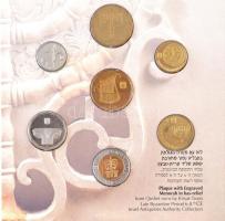 Izrael 1998. 5a-10Sh "Hanukka" (6xklf) forgalmi sor karton díszcsomagolásban + 1/2Sh Br &q...
