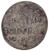 1699. Poltura Ag "I. Lipót" (0,9g) T:2,2-  
Hungary 1699. Poltura Ag "Leopold I"...