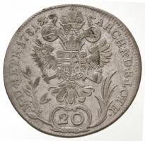 1781B 20kr Ag "II. József" (6,4g) T:2-
Hungary 1781B 20 Kreuzer Ag "Joseph II" ...