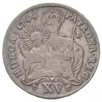 1744KB 15kr Ag "Mária Terézia" Körmöcbánya (6,13g) T:2-
Huszár: 1711., Unger III.: 1245