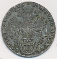Ausztria 1815A 5kr Ag "I. Ferenc" (2,06g) T:3 k.
Austria 1815A 5 Kreuzer Ag "Franz I...